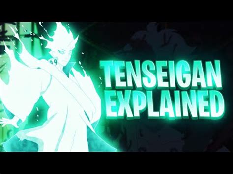 Explaining The Tenseigan Naruto Youtube