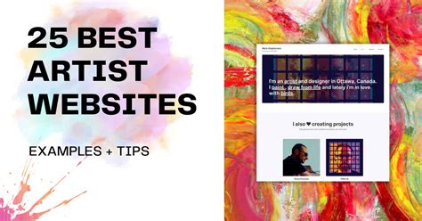 Discover the Best Artist Websites of 2024: Inspiration and Insights