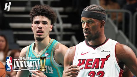 Miami Heat Vs Charlotte Hornets Full Game Highlights 2023 In Season Tournament Youtube