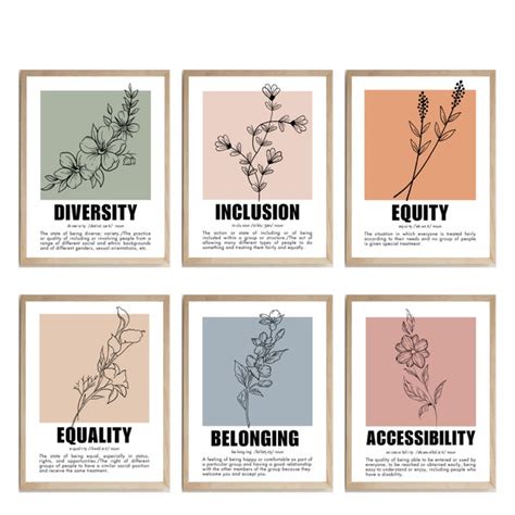 Diversity Poster Etsy