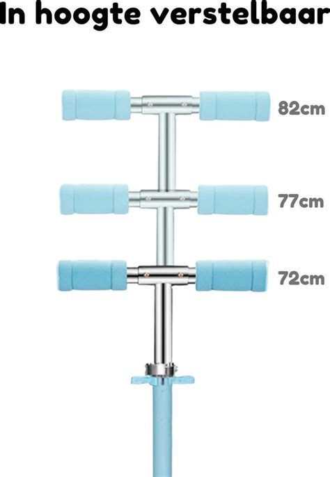 Stepty Kinderstep Led Wielen Step Kind Aluminium Opvouwbaar