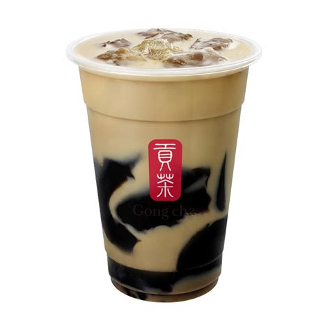 Oolong Milk Tea W Herbal Jelly Gong Cha Appropo