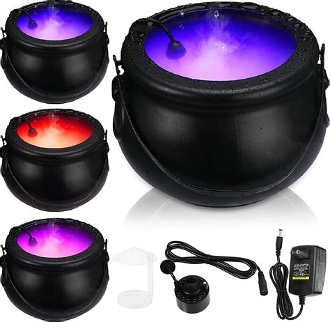 Amazon Halloween Mist Maker Fogger Black Witch Cauldron Fog