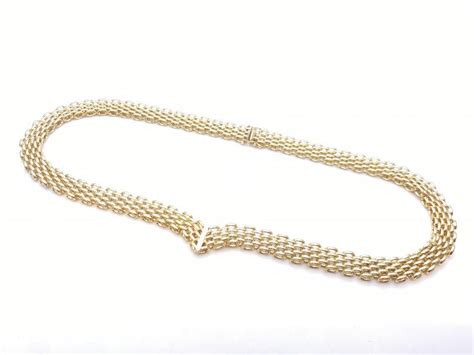 Secondhand Ct Yellow Gold Fancy Necklet At Segal S Jewellers