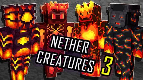 Nether Creatures 3 By The Lucky Petals Minecraft Skin Pack