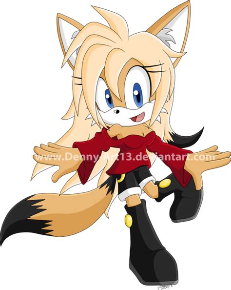 Rosah The Fennec by Denny-Art13 on @DeviantArt Amy Rose, Sonic Fan ...