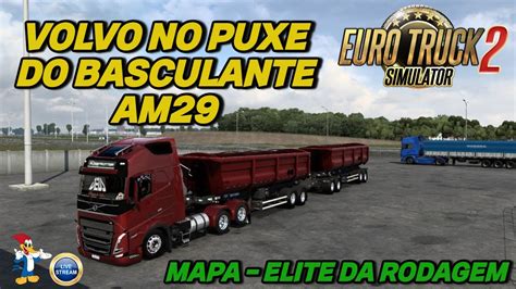 VOLVO NO PUXE DO BASCULANTE AM29 MAPA ELITE DA RODAGEM NOTEBOOK ETS