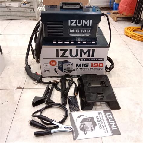 Jual Mesin Las IZUMI MIG130 MESIN LAS MIG TANPA GAS Co2 130A FLUX CORE