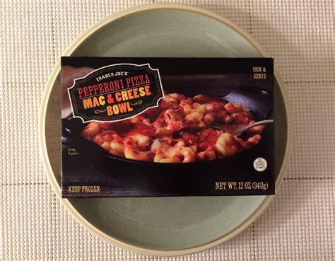 Trader Joe S Pepperoni Pizza Mac And Cheese Review Freezer Meal Frenzy