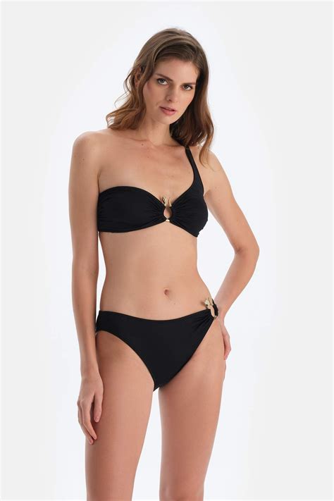 Siyah Normal Bel Bikini Alt 24SW81007ST 366 Dagi