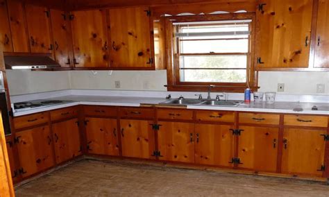 Painting Knotty Pine Kitchen Cabinets Pine Kitchen Cabinets Knotty