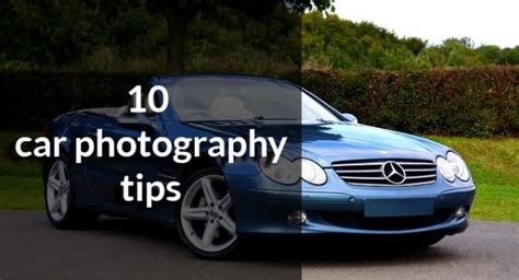 10 car photography tips - to capture better images of cars