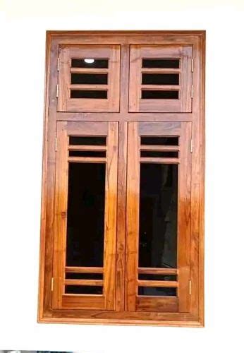 Desi Teak Wooden Window At Rs 500 Square Feet Teak Wood Window In