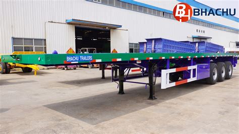 Bhachu Flatbed Trailer For Sale 40 Ft Tri Axle Trailer For Sale With