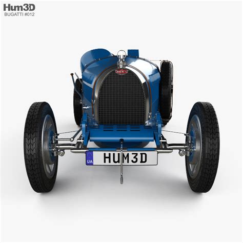 Bugatti Type 35 with HQ interior 1924 3D model - Vehicles on 3DModels