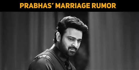 Prabhas Will Get Married After This Actor’s Marriage? | NETTV4U