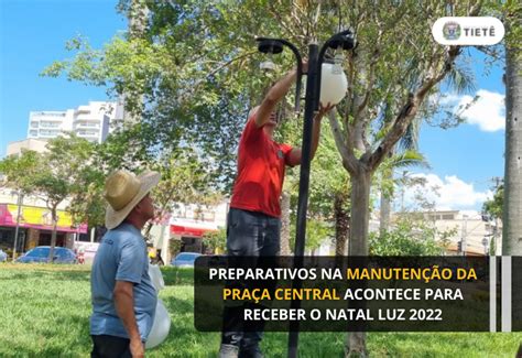 PREPARATIVOS NA MANUTENÇÃO DA PRAÇA CENTRAL ACONTECE PARA RECEBER O