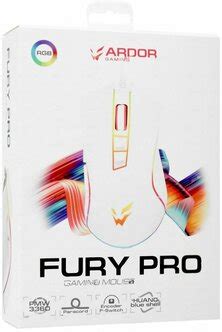Характеристики модели Мышь проводная ARDOR GAMING Fury PRO ARD-FURY3360 ...