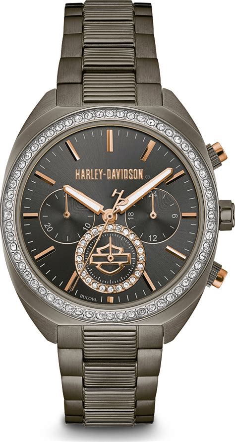 Đồng hồ Bulova Harley Davidson Women s Watch 37 5mm