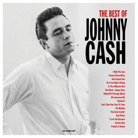 The Best Of Johnny Cash 180G RED VINYL LP Not Now Music