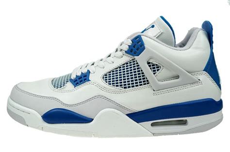 Air Jordan 4 White Blue