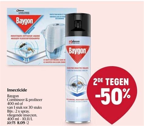 Insecticide Baygon Promotie Bij Delhaize