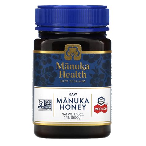 Manuka Health マヌカハニー、mgo 400、500g 11lb