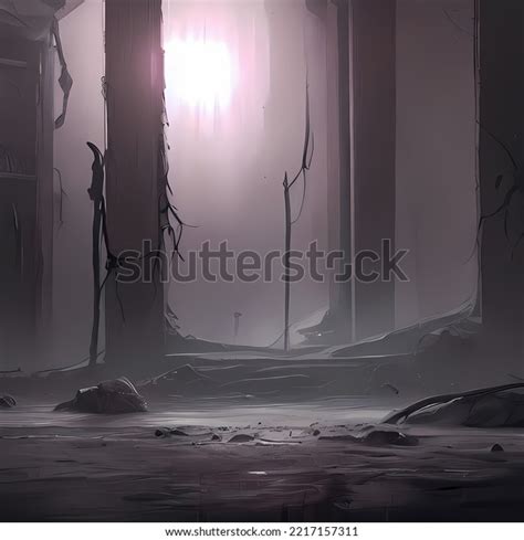 Horror Concept Art Design Idea Stock Illustration 2217157311 | Shutterstock