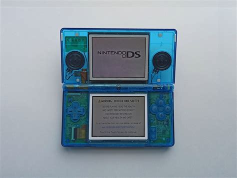 Nintendo Ds Lite Konsole Custom Modded Mit Transparenter Etsyde