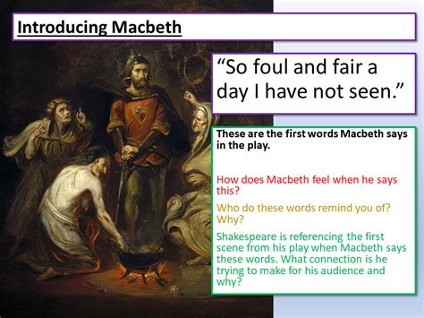 Introducing Macbeth and Banquo | Teaching Resources