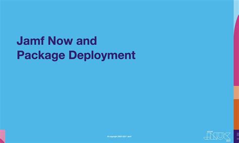 Jamf Now And Package Deployment Jnuc 2021 Jamf