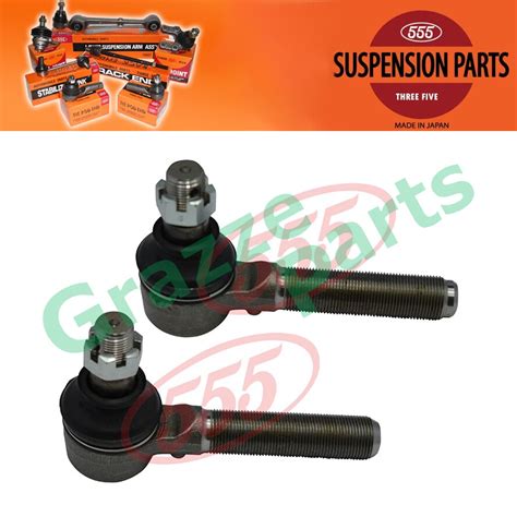 2pc 555 Japan Tie Rod End Set SE T231 For Hino Dutro XZU301 3 Ton