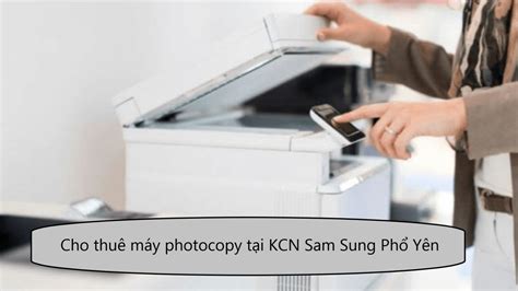 Cho Thu M Y Photocopy T I Kcn Sam Sung Ph Y N H I Minh