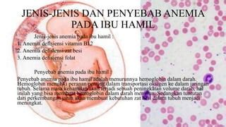 Ibu Hamil Beresiko Anemia PPT