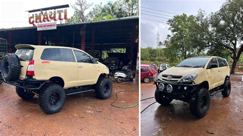 Indias Only Off Road Spec Toyota Innova Car Blog India