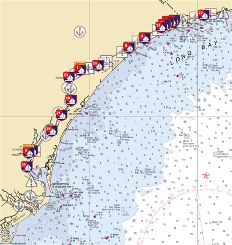 Intracoastal Waterway Icw Florida Map