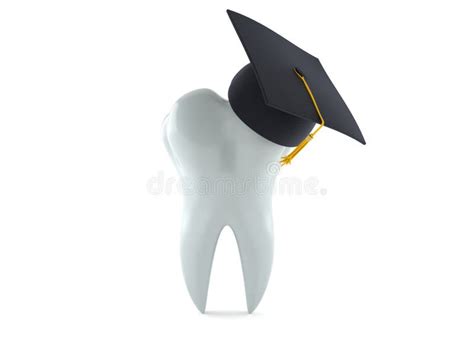 Graduation Cap Tooth Stock Illustration Illustration Of Human 17590269