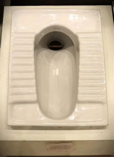 White Parryware Ceramic Indian Toilet Floor Mounted At Rs In Dindigul