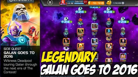 Mcoc Galan Goes To 2016 Week 2 Legendary Marvel Contest Of Champions Youtube