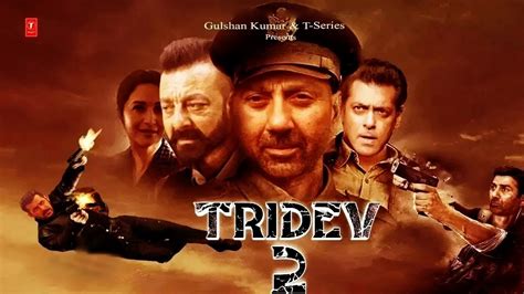 Tridev Movie Update Sunny Deol Jackie Shroff Salman Khan