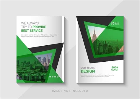 Premium Vector Book Cover Template Design