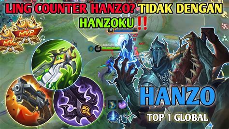 Ling Counter Hanzo No Me Hanzo Mobilelegends Hanzobuildtersakit