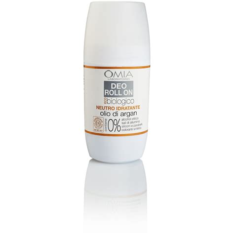 Omia Deo Roll On Eco Biologico Idratante Con Olio Di Argan Ml