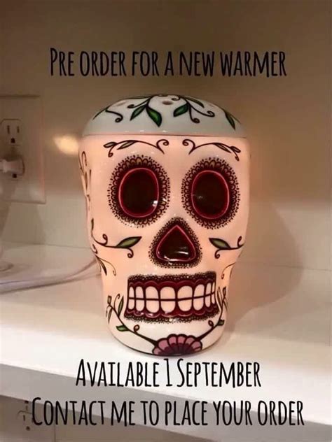 Sugar Skull Warmer By Scentsy Scentsy Skull Scentsy Warmers