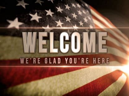 Patriotic Welcome Animated | Life Scribe Media | MediaShout Store