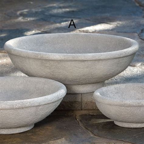 Large Low Bowl Planter Decorative Planters Outdoor Living