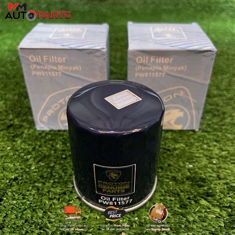 Oil Filter Proton Biru Sesuai Proton Saga Blm Flx Waja Wira Satria