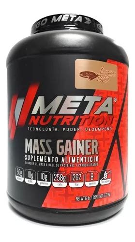 Proteina Meta Nutrition Ganador Mass Gainer 6 Lb Envío gratis