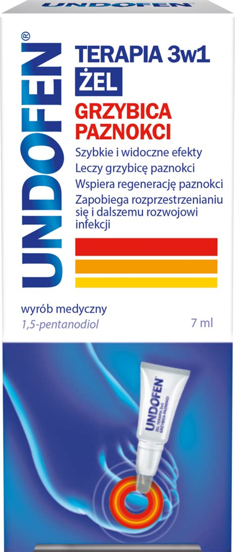 Undofen El Terapia Na Grzybic Paznokci W Ml Drogeria Rossmann Pl