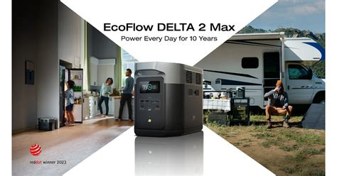 Ecoflow Launched Delta 2 Max The Ultimate Portable Power Station To Power Every Day For 10 Years